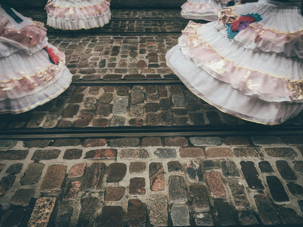 歴史を感じるメイド服